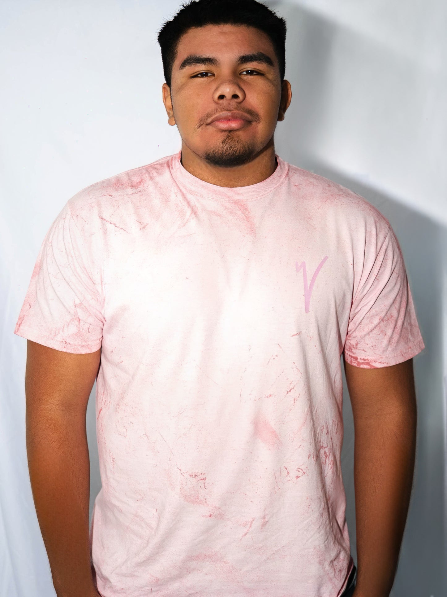 God's writing my story Tee - Pink wash